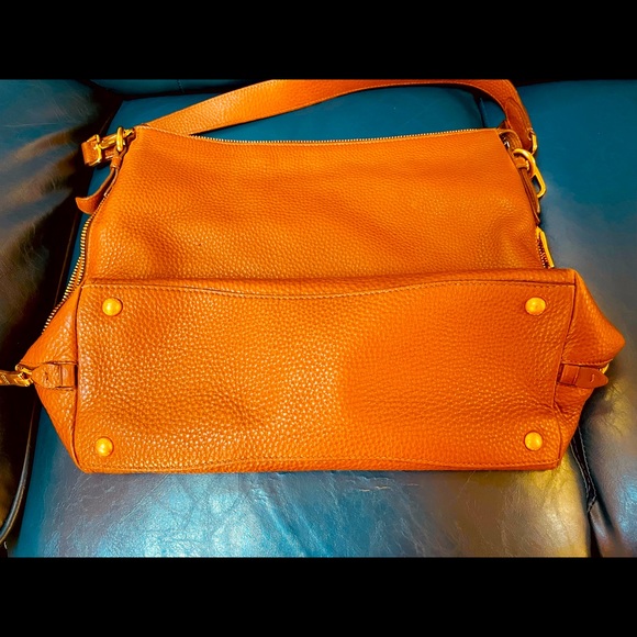 Authentic Prada Brown Leather Shoulder bag - Picture 7 of 9